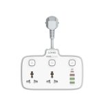 Ldnio SC2413 PD & QC3.0 2 Universal Outlets Power Socket