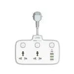 Ldnio SC2413 PD & QC3.0 2 Universal Outlets Power Socket