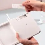 Dual Screen 12-Digit Desktop Calculator With Liquid Crystal Writing Tablet