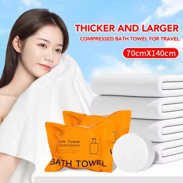 Disposable Travel Bath Towel 70x140