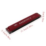 Miwayer Professional Diatonic Harmonica 24 Holes With Metal Key