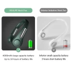 JISULIFE FA14 4000 mAh Portable Neck Fan Life3