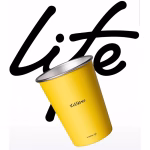 Xiaomi Life Ultra Yellow 304 Stainless Steel Drinking Cup 350ML M-ML022JBHQG