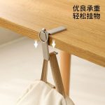 Multi-Functional Metal Keychain Foldable Portable Phone Holder and Desktop Hook