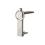 Multi-Functional Metal Keychain Foldable Portable Phone Holder and Desktop Hook