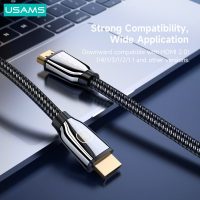 USAMS US-SJ499 U67 8K ULTRA HD HDMI To HDMI 2.1 Cable 5m