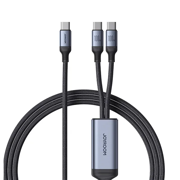 Joyroom S A21 Speedy Series 100W 2-in-1 Fast Charging Cable Joyroom S A21 Speedy Series 100W 2-in-1 Fast Charging Cable