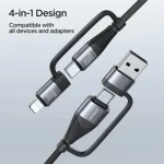 Joyroom S A37 Multi-Function Series 60W 4in1 Fast Charging Data Cable