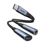 Joyroom SY C02 Audio Transfer Series 2 in 1 Audio Adapter
