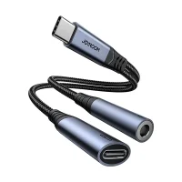 Joyroom SY C02 Audio Transfer Series 2 in 1 Audio Adapter
