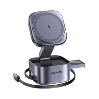 USAMS Qi2.0 3IN1 WIRELESS CHARGER CD257