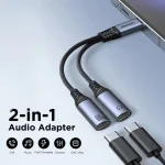 Joyroom SY C03 Audio Transfer Series 2in1 Audio Adapter