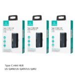 USAMS US-SJ463 Type-C Mini HUB (2 USB+Micro SD)