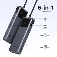 Ugreen 6-in-1 USB C Hub
