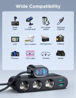Joyroom JR-CCL01 7-in-1 Car Charger Splitter