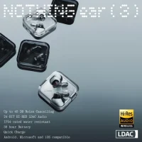 Nothing Ear (3) Earbuds Black